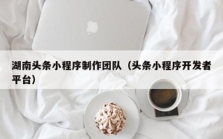 东方湖南头条小程序制作团队（头条小程序开发者平台）